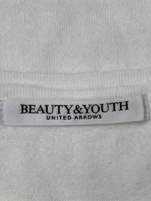 BEAUTY&YOUTH UNITED ARROWS/ビューティアンドユースユナイテッドアローズ/Tシャツ/カットソー/トップス/ホワイト/標記無し