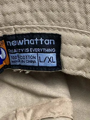 NEWHATTAN/ニューハッタン/バケットハット/帽子/ベージュ/L/XL