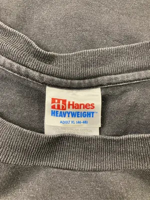 Hanes/ヘインズ/Tシャツ/カットソー/トップス/ブラック/XL
