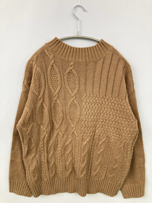 Discoat/ディスコート/ニット/セーター/トップス/ベージュ/M