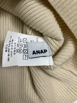 ANAP/アナップ/ニット/セーター/トップス/ベージュ/F