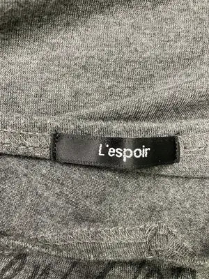 L'espoir/レスポワール/ワンピース/ワンピース/ドレス/グレー/M