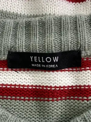 YELLOW/イエロー/ニット/セーター/トップス/グリーン