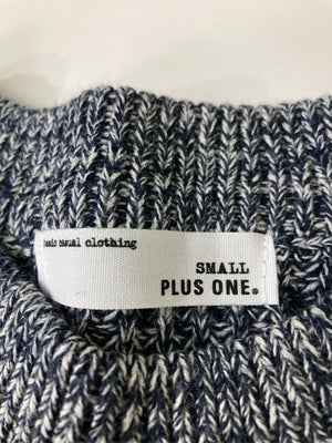 PLUS ONE/プラスワン/ニット/セーター/トップス/グレー/SMALL