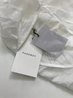 PAGEBOY/ページボーイ/シャツ/ブラウス/トップス/ホワイト/F