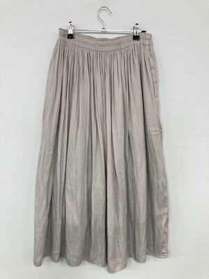 UNIQLO/ユニクロ/ロングスカート/スカート/グレー/M ウエスト63-69cm ヒップ88-94cm