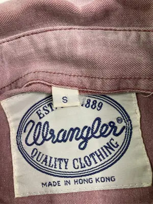 Wrangler/ラングラー/シャツ/ブラウス/トップス/ピンク/S