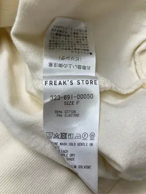 The Fox Collection/ザフォックスコレクション/Tシャツ/カットソー/トップス/アイボリー/F