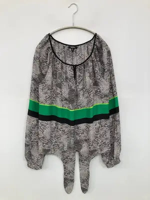 xoxo/キスキス/Tシャツ/カットソー/トップス/ブラック/L