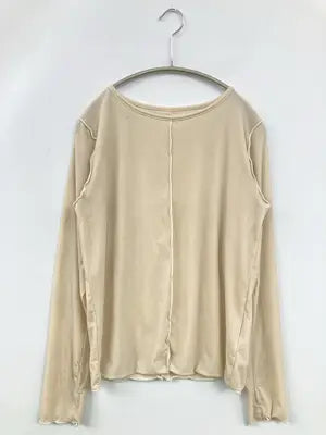 feepur/フィープル/Tシャツ/カットソー/トップス/ベージュ/M
