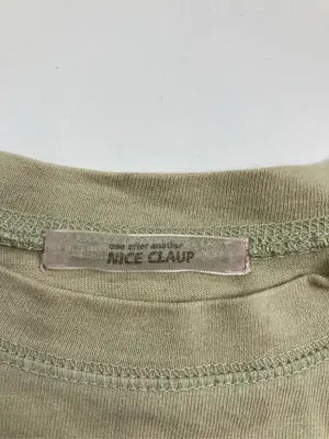 NICE CLAUP/ナイスクラップ/Tシャツ/カットソー/トップス/カーキ