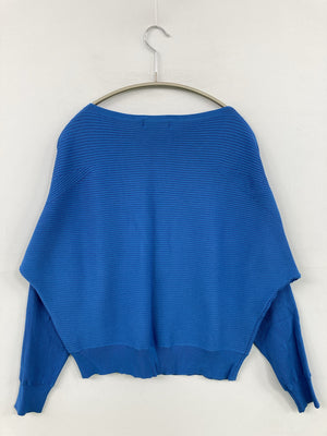 INED/イネド/Tシャツ/カットソー/トップス/ブルー/F