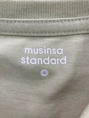 MUSINSA STANDARD/Tシャツ/カットソー/トップス/カーキ/S