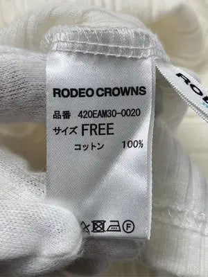 RODEO CROWNS/ロデオクラウンズ/タンクトップ/トップス/ホワイト/FREE