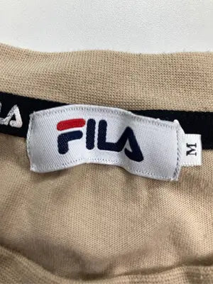 FILA/フィラ/Tシャツ/カットソー/トップス/ベージュ/M