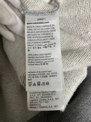Calvin Klein Jeans/カルバンクラインジーンズ/スウェット/トップス/グレー/M