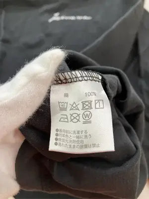 FROMT/Tシャツ/カットソー/トップス/ブラック/L