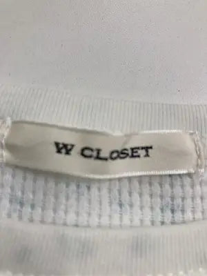Alley by w closet/アリーバイダブルクローゼット/Tシャツ/カットソー/トップス/ホワイト