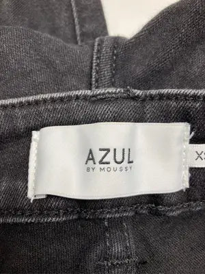 AZUL by MOUSSY/アズールバイマウジー/デニムパンツ/パンツ/ブラック/XS
