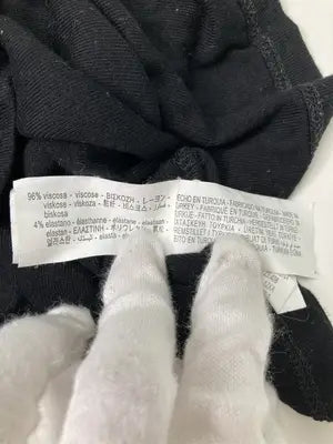 ZARA/ザラ/Tシャツ/カットソー/トップス/ブラック/USA M