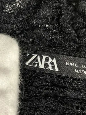 ZARA/ザラ/シャツ/ブラウス/トップス/ブラック/L