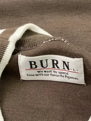 BURN/スウェット/トップス/ブラウン/L