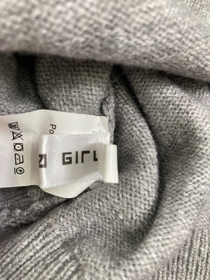 ニット/セーター/トップス/グレー/M