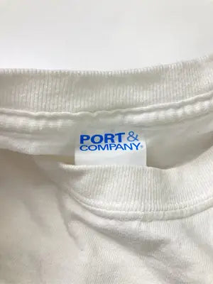 PORT＆COMPANY/ポートアンドカンパニー/Tシャツ/カットソー/トップス/ホワイト/M