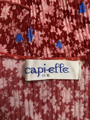 Capi-effe/Tシャツ/カットソー/トップス/レッド/11号