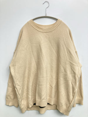 ROGER AND RAW/ロジャーアンドロウ/ニット/セーター/トップス/ベージュ/M