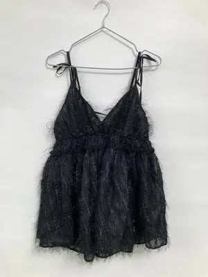 キャミソール/トップス/ブラック/F