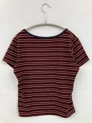 UNE MANSION/ウメマンション/Tシャツ/カットソー/トップス/レッド/F