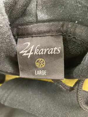 24KARATS/トゥエンティーフォーカラッツ/パーカー/トップス/ブラック/LARGE