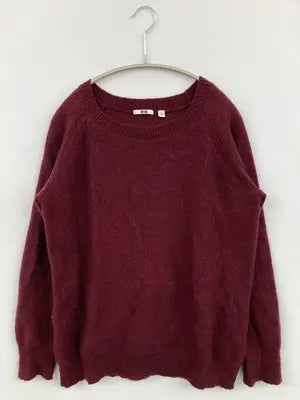 UNIQLO/ユニクロ/ニット/セーター/トップス/レッド/L