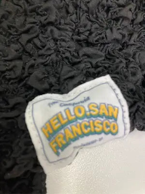 HELLO.SANFRANCISCO/ハローサンフランシスコ/チューブトップ/トップス/ブラック/ONE