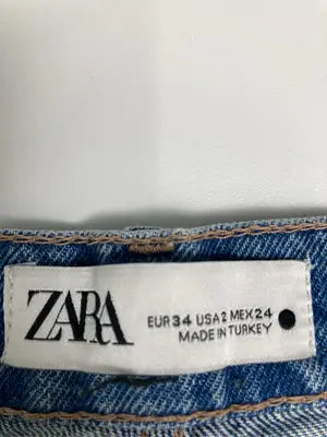 ZARA/ザラ/デニムパンツ/パンツ/ブルー/USA2 EUR34 MEX24