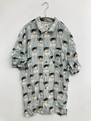 Design Tshirts Store graniph/デザインティーシャツストアーグラニフ/シャツ/ブラウス/トップス/スカイブルー/L