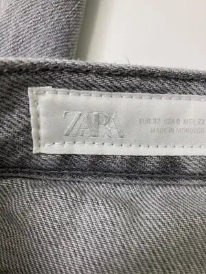 ZARA/ザラ/デニムパンツ/パンツ/グレー/USA 0