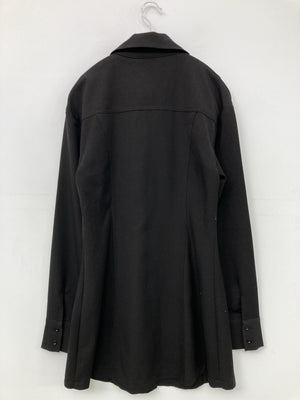 EMODA/エモダ/シャツワンピース/ワンピース/ドレス/ブラック/F