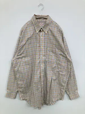 BROOKS BROTHERS/ブルックスブラザーズ/シャツ/ブラウス/トップス/ベージュ/L