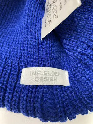 INFIELDER DESIGN/インフィールダーデザイン/ニットキャップ/ビーニー/帽子/ブルー