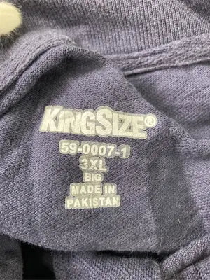 KINGSIZE/キングサイズ/ポロシャツ/トップス/ネイビー/3XL