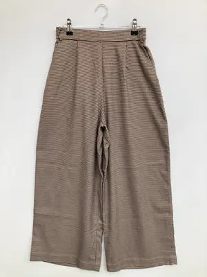 YECCA VECCA/イェッカヴェッカ/スラックス/パンツ/ブラウン/M