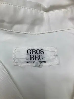 Grosbec/シャツ/ブラウス/トップス/ホワイト/M