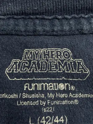 MY HERO ACADEMIA/マイヒーローアカデミア/Tシャツ/カットソー/トップス/ネイビー/L (42/44)