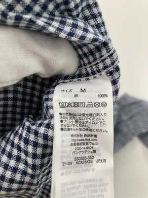 無印良品/ムジルシリョウヒン/シャツ/ブラウス/トップス/ネイビー/M