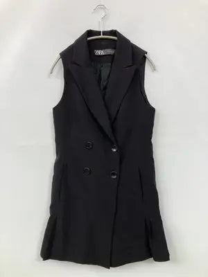 ZARA/ザラ/ベスト/トップス/ブラック/USA XS