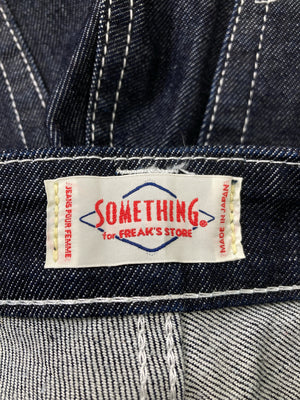 SOMETHING/サムシング/デニムパンツ/パンツ/ネイビー/XS