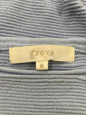 grove/グローブ/ニット/セーター/トップス/スカイブルー/M
