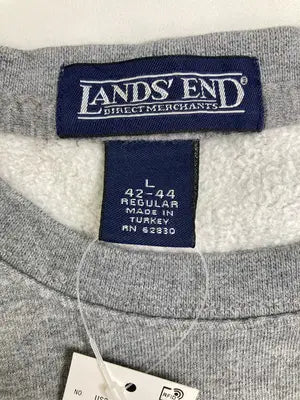 LANDS' END/ランズエンド/スウェット/トップス/グレー/L
